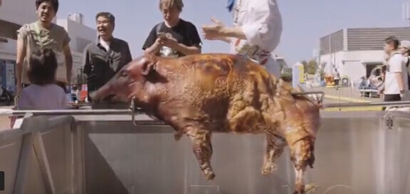 イノシシ丸焼きイベント screenshot